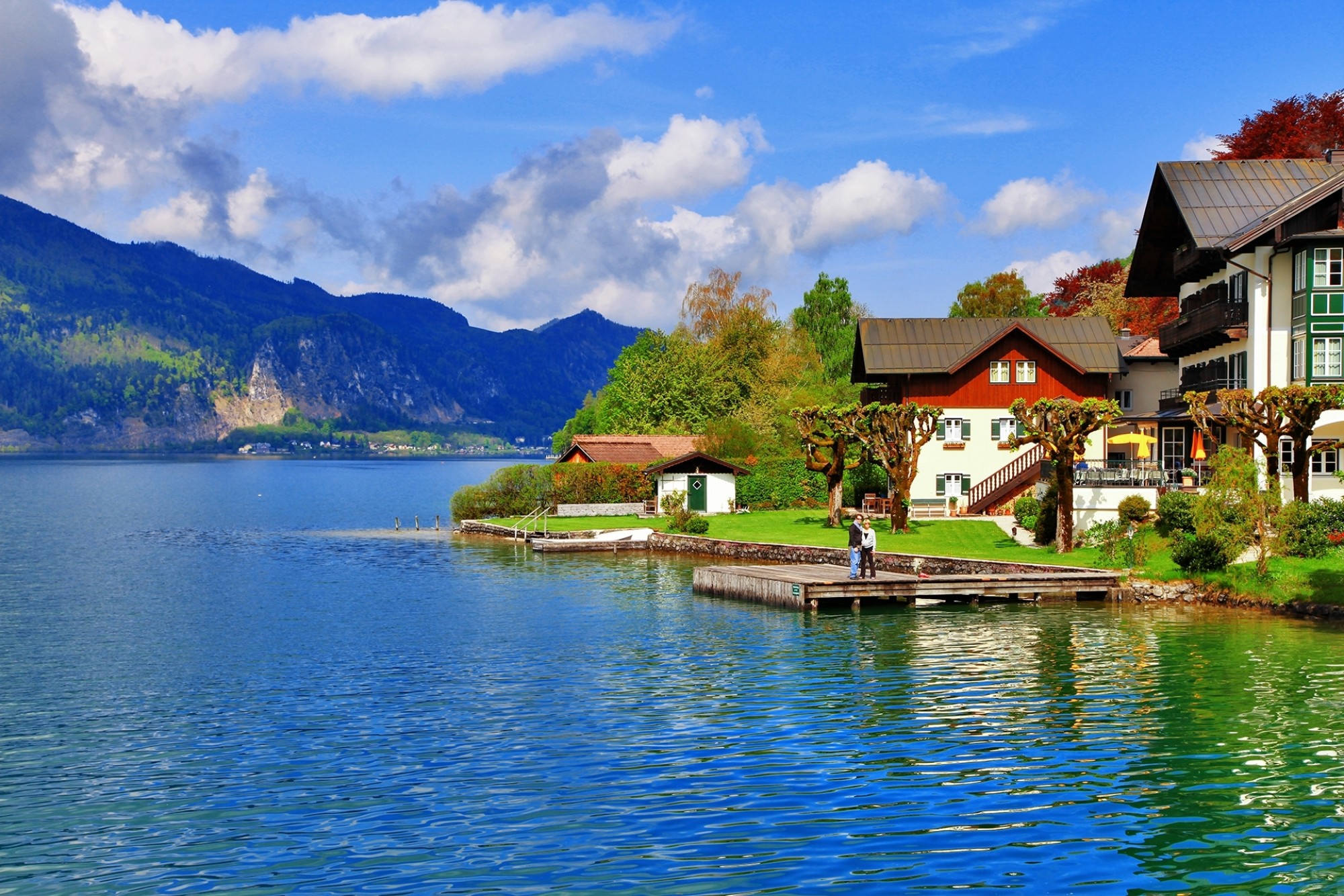 Austrian Lake District scenic group tour